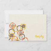 Orange Tree Rings Herbst Hochzeit im Herbst RSVP K (Rückseite)