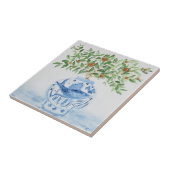 Orange Tree Topiary Ginger Jars Jar Art Fliese (Seite)