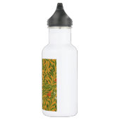 Orange Tree Vintag floral farbig Edelstahlflasche (Rechts)