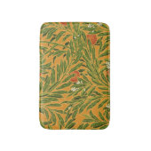 Orange Tree Vintage Tapete Muster Jugendstil Badematte (Vorderseite Vertikal)