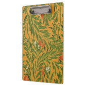 Orange Tree Vintage Tapete Muster Jugendstil Klemmbrett (Links)