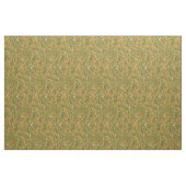 Orange Tree Vintage Tapete Muster Jugendstil Stoff (Fat Quarter (45,7 x 55,9 cm))