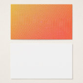 Orange Trendy CARDS (Vorne & Hinten)