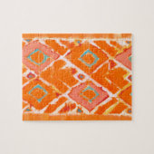 Orange Tribal II Puzzle (Horizontal)