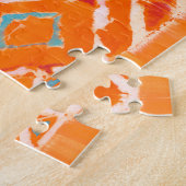 Orange Tribal II Puzzle (Seite)