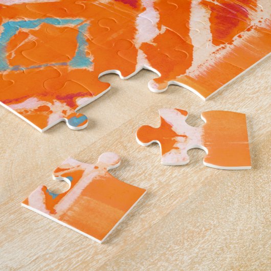 Orange Tribal II Puzzle (Seite)