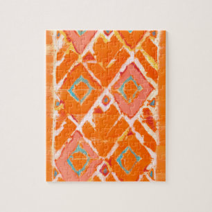 Orange Tribal II Puzzle