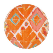 Orange Tribal II Schneidebrett (Vorderseite)