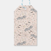 Orange Trick oder Treten von Baby Halloween Geschenkanhänger (Rückseite)