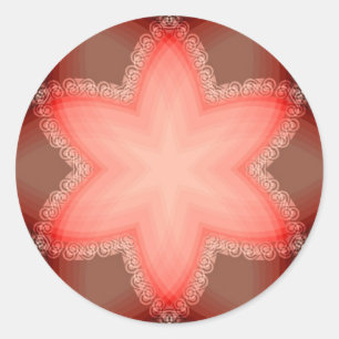 Orange Trip Label Aufkleber