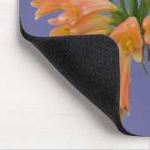 Orange Tropical Blume Mousepad (Ecke)