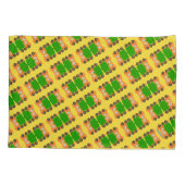 Orange Truck Kissenbezug (Rückseite-Links)