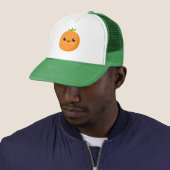 Orange Trucker Hat Truckerkappe (Beispiel)