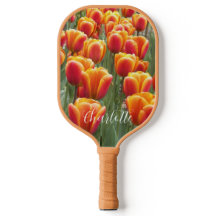 Orange Tulip Blooms mit Namen Floral