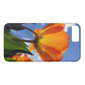 Orange Tulip, Blue Sky Case-Mate iPhone Hülle (Rückseite (Horizontal))