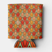 Orange Tulip Field Dosenkühler (Vorderseite)