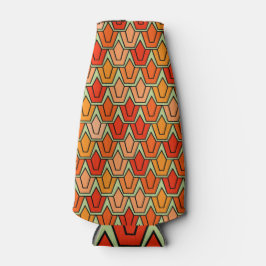 Orange Tulip Field Flaschenkühler