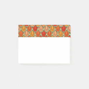Orange Tulip Field Post-it Klebezettel