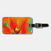 Orange Tulip Gepäckanhänger (Vorderseite horizontal)