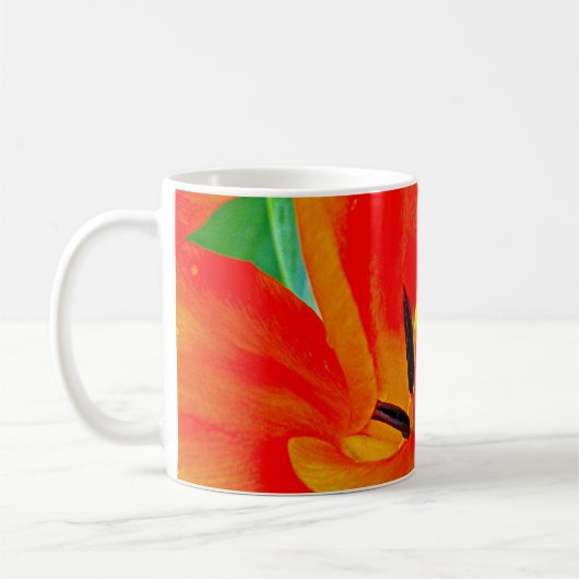 Orange Tulip Kaffeetasse (Links)