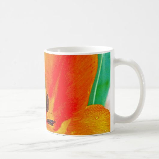 Orange Tulip Kaffeetasse (Rechts)