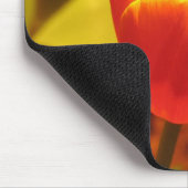 Orange Tulip Mouse Pad Mousepad (Ecke)