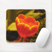 Orange Tulip Mouse Pad Mousepad (Mit Mouse)