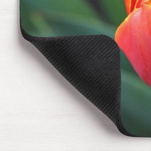 Orange Tulip Mousepad (Ecke)