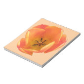 Orange Tulip Notepad Notizblock (Rotiert)