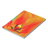 Orange Tulip Notizblock (Rotiert)