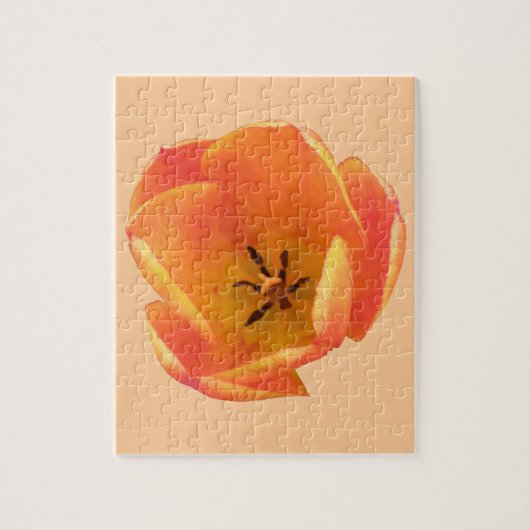 Orange Tulip Puzzle (Vertikal)