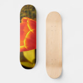 Orange Tulip Skateboard (Vorderseite)