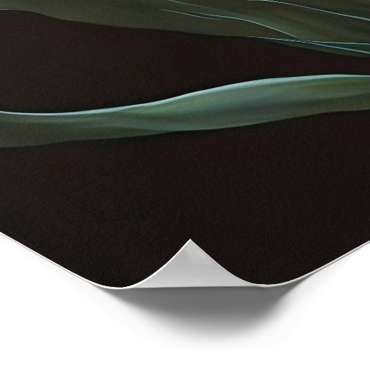 Orange Tulips Blume Art Print Poster (Ecke)