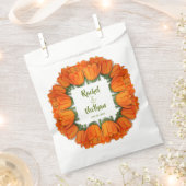 Orange Tulips Brautparty Fvor Bag Geschenktütchen (Ausgeschnitten)