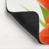 Orange Tulips Mouse Pad Mousepad (Ecke)
