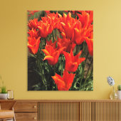Orange Tulips, Oregon Leinwanddruck (Insitu (Wohnzimmer))