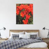 Orange Tulips, Oregon Leinwanddruck (Insitu (Schlafzimmer))