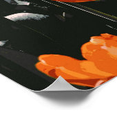 Orange Tulips Poster (Ecke)
