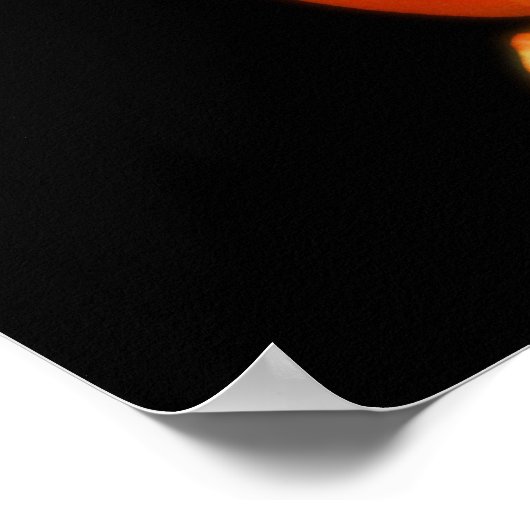 Orange Tulips Poster (Ecke)