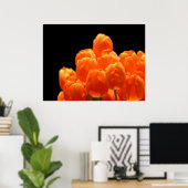 Orange Tulips Poster (Heimbüro)