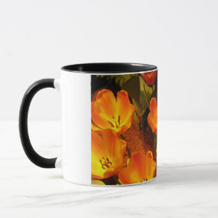 Orange Tulips Tasse