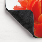 Orange Tulpe-Mausunterlage Mousepad (Ecke)