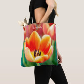 Orange Tulpe Tasche (Von Nahem)