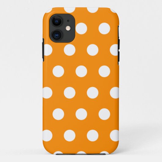Orange Tupfen iPhone 5 Kasten Case-Mate iPhone Hülle (Rückseite)