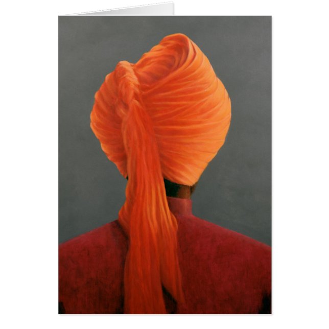Orange Turban (Vorne)