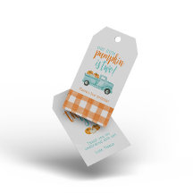 Orange & Türkise Pumpkin Harvest Truck