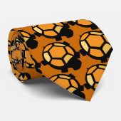 Orange Turtle Krawatte (Gerollt)