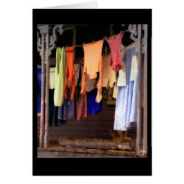 Orange Turtlenecks auf einer Alton Line Card