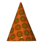 Orange Twirl Partyhütchen (Rechts)