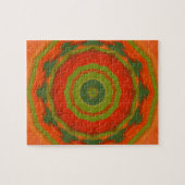 Orange Twirl Puzzle (Horizontal)